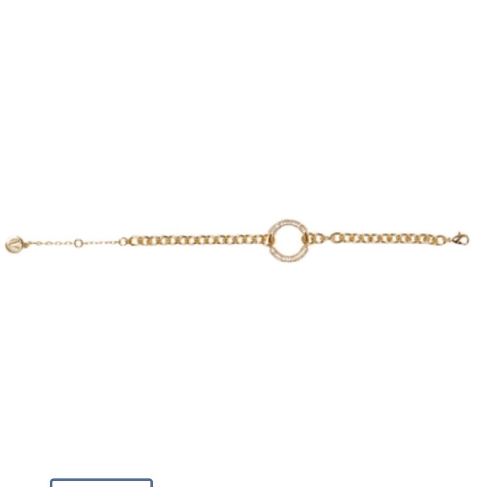 Vince Camuto Goldtone Chain Link Line Bracelet